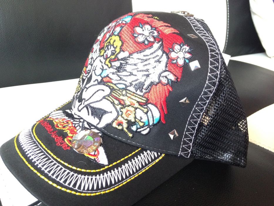 Boné Ed Hardy Christian Audigier Cap Hat Trucker Snapback Chapéu