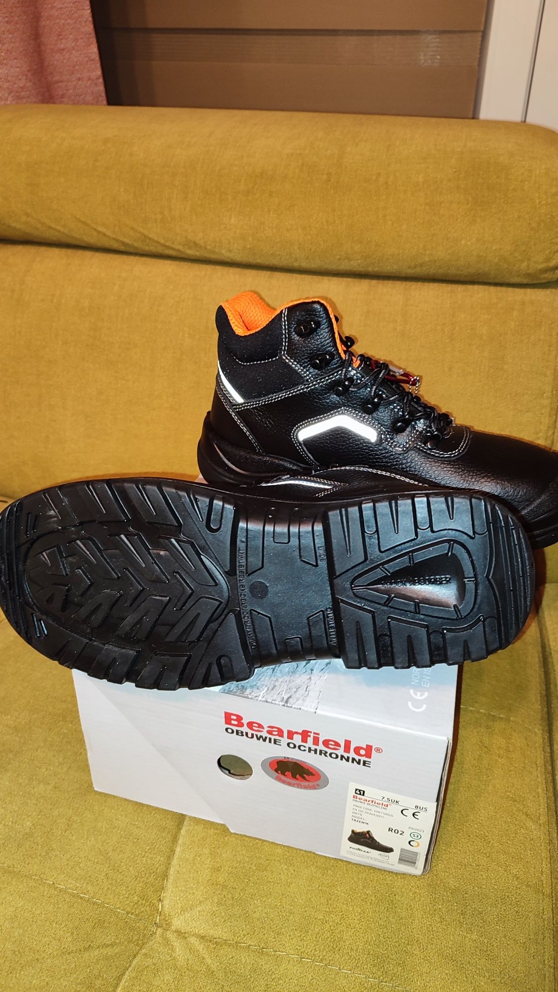 BEARFIELD buty bezpieczne R02 S3 SRC rozmiar 41
