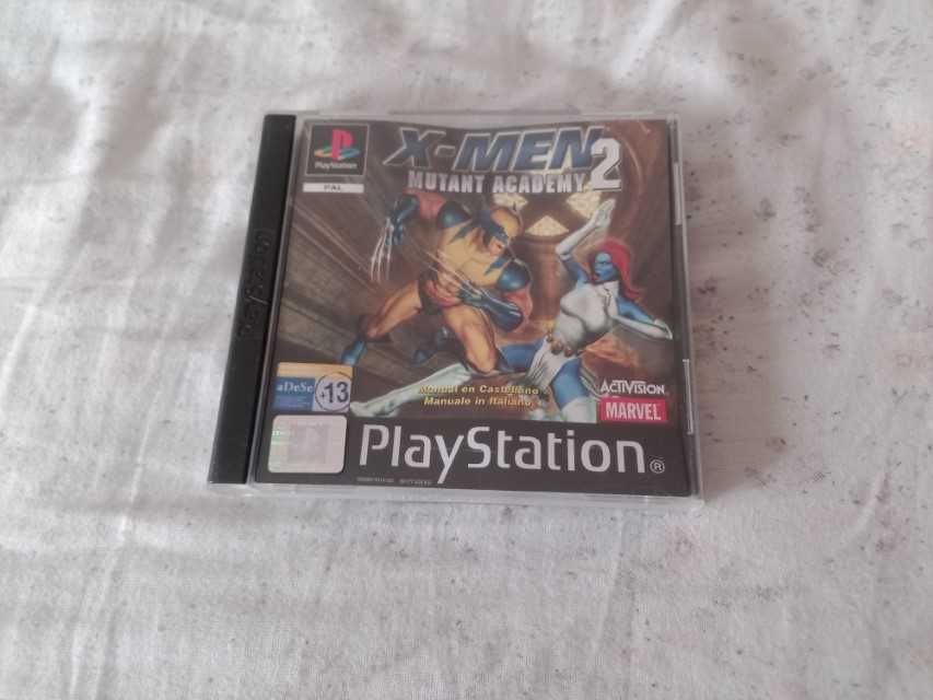 X-Men Mutant Academy 2 - Playstation (Como Novo)