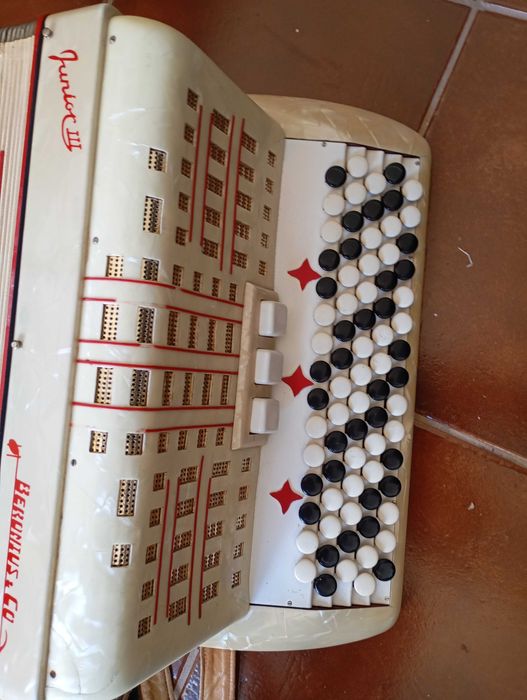 acordeao cromatico de botoes 80 baixos