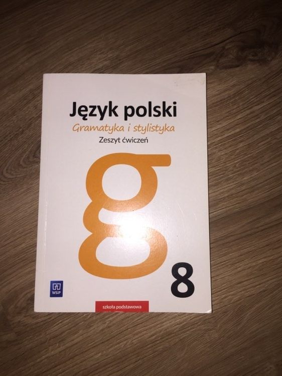 Zeszyt ćwiczeń Język polski Gramatyka i stylistyka