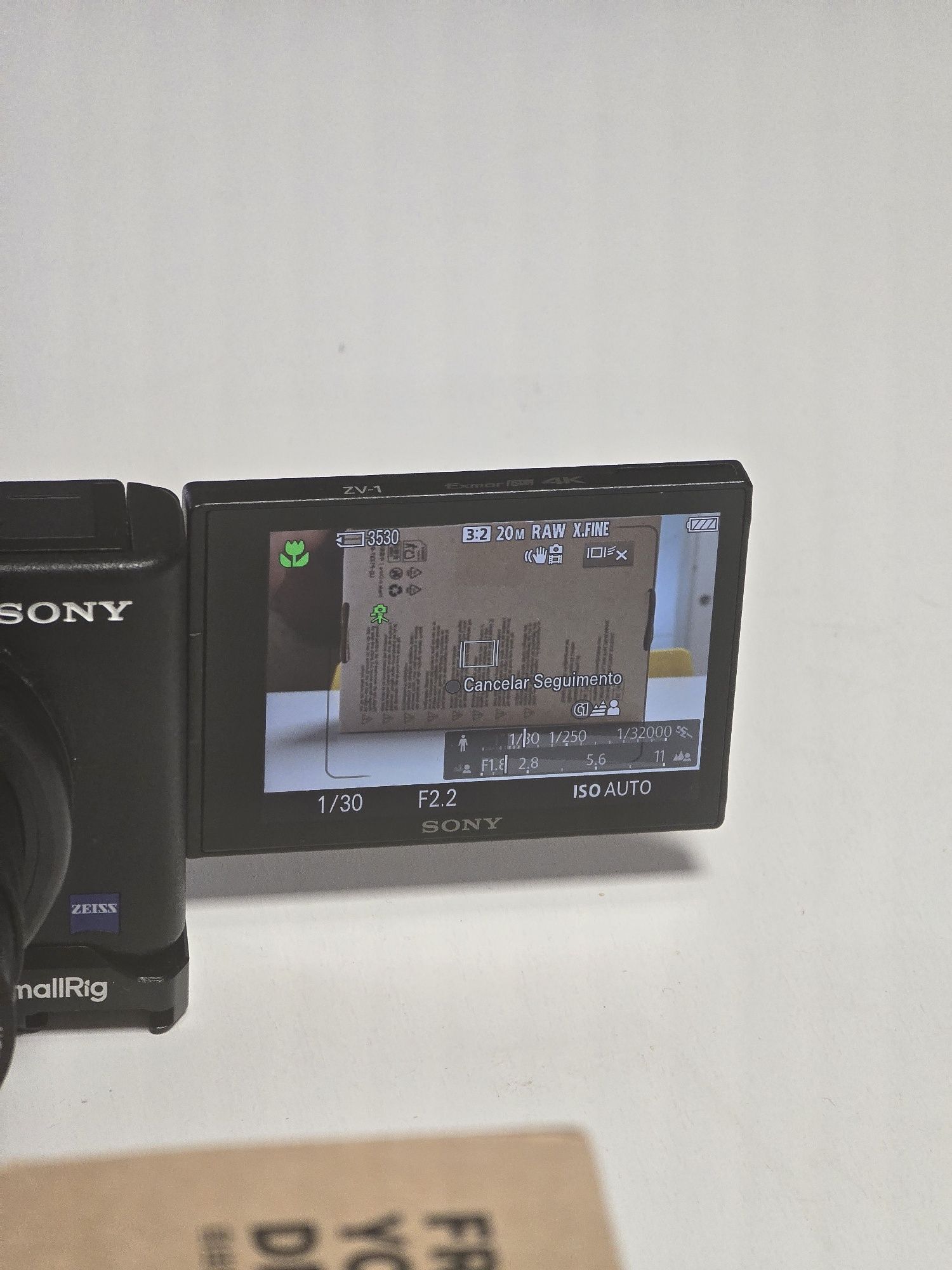 Máquina Fotográfica Compacta SONY ZV-1 + Pega Smallring
