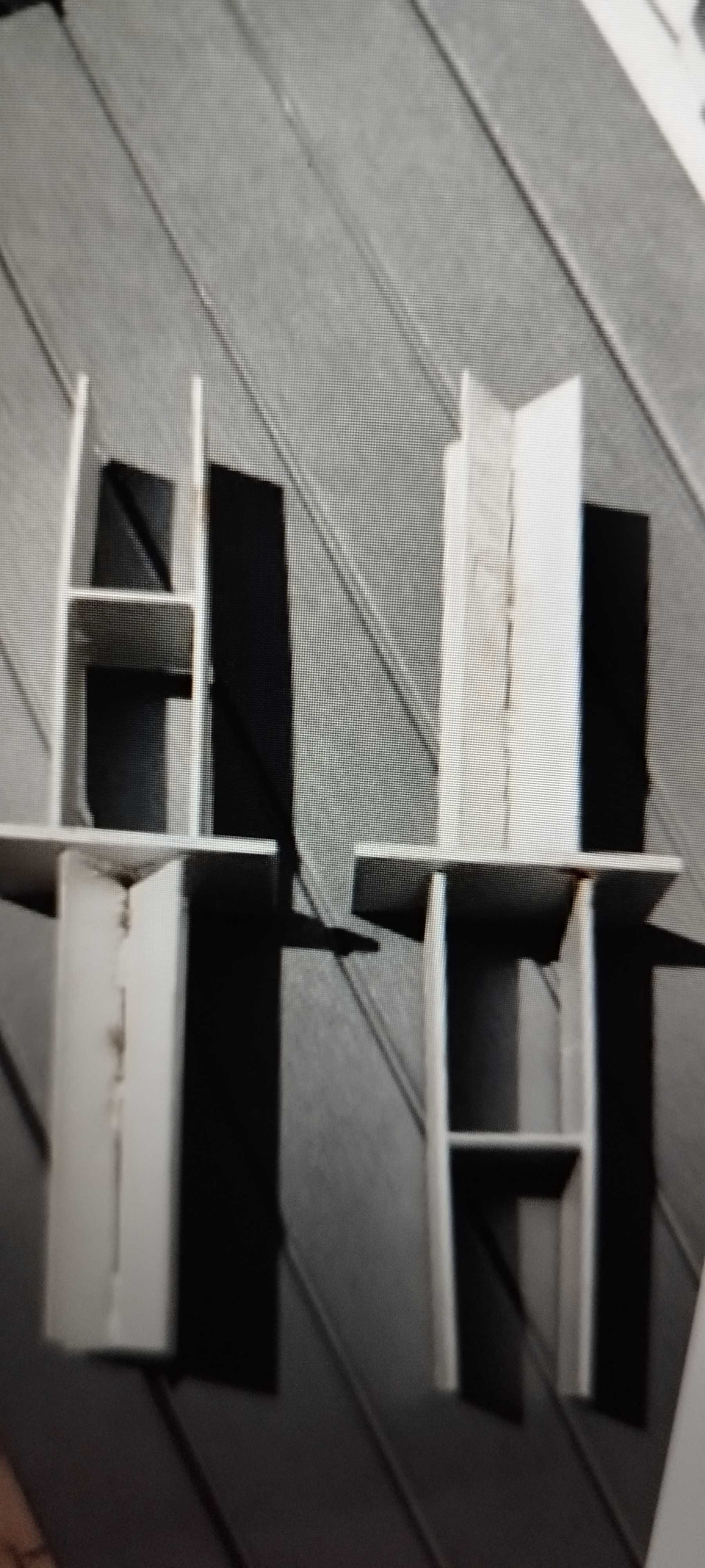 Kotwy stalowe ocynk do słupków płotów 61cm
