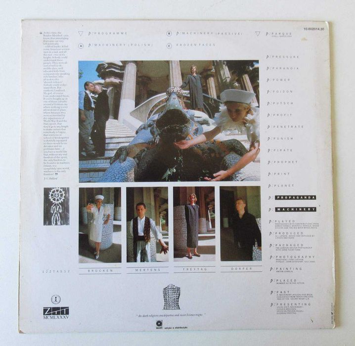 PROPAGANDA - p: Machinery (Polish) (Máxi-Single)