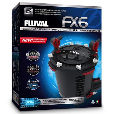 Внешний канистровый фильтр Fluval FX6