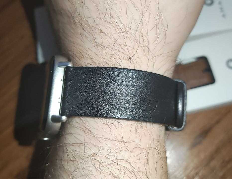 Original Amazfit leather strap 20mm ремінець шкіра GTS GTR BIP