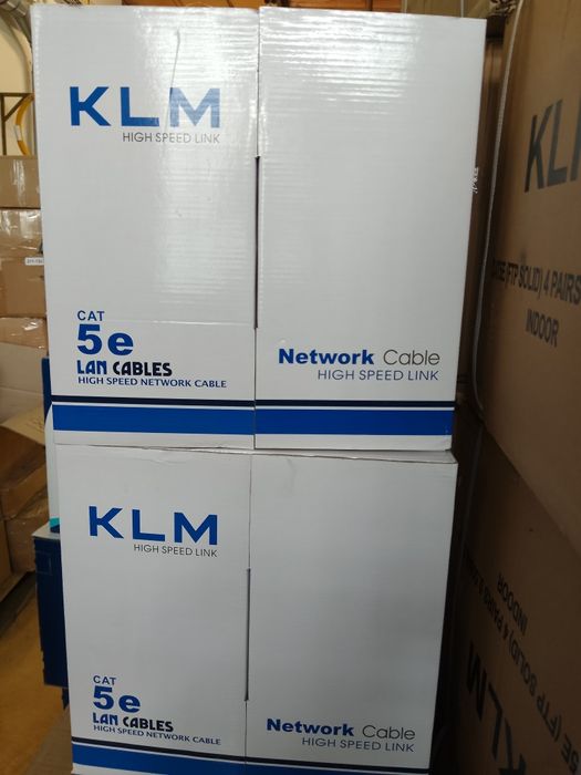 Витая пара KLM FTP 4P×0.5PVC CCA Внутренний