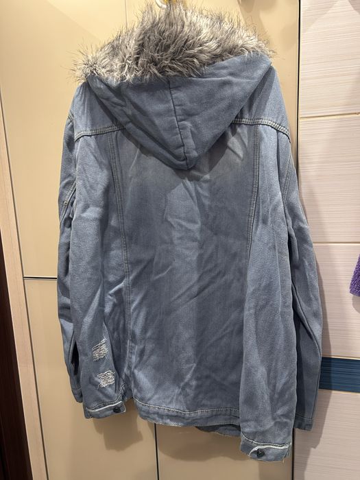 Ocieplana kurtka jeansowa