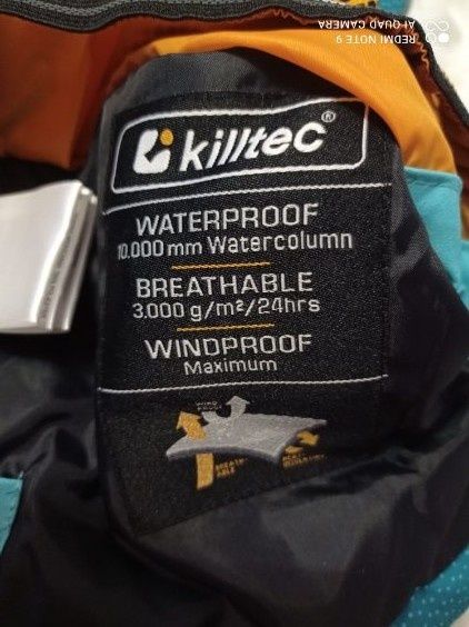 KILLTEC młodzieżowa wodoodporna kurtka narciarska