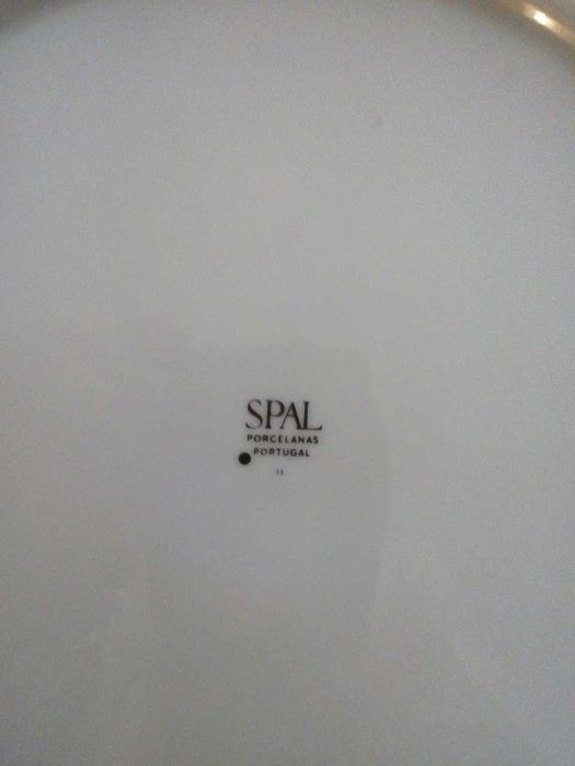 Decoração prato porcelana Spal