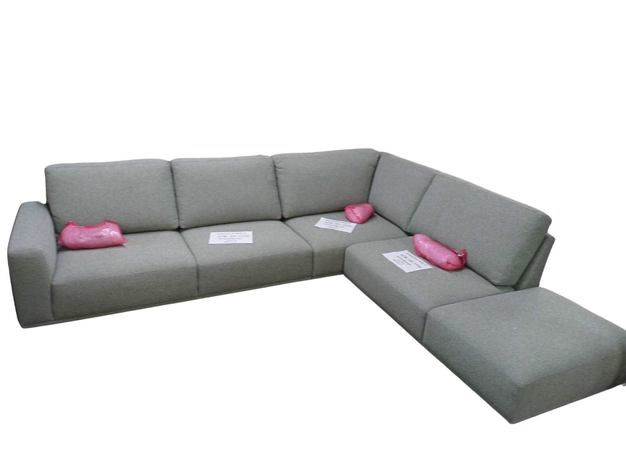 Sofa narożna 3 elementowa (300x295x60) (20) oraz hocker