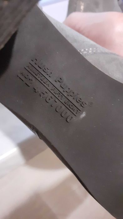 Botki skórzane na słupku