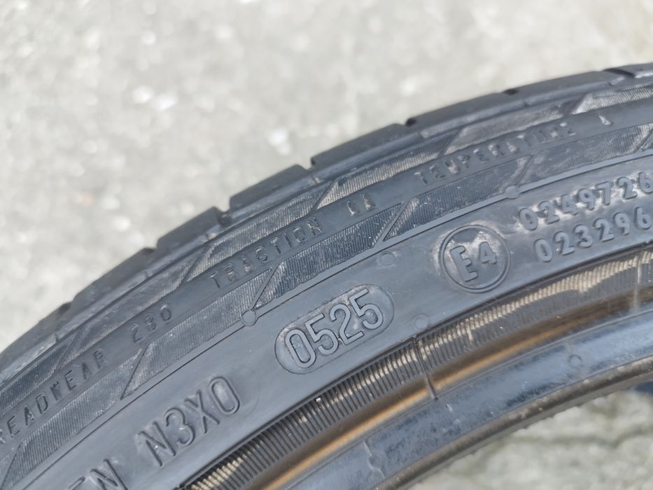 1szt DEMO Continental ContiSportContact 5 225/40/18 92Y MO 8mm 2025rok
