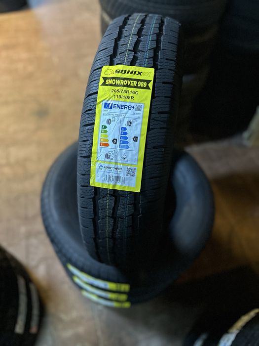 NOWE opony zimowe 205/75R16C Sonix Snowrover 989 dostawcze WYSYŁKA