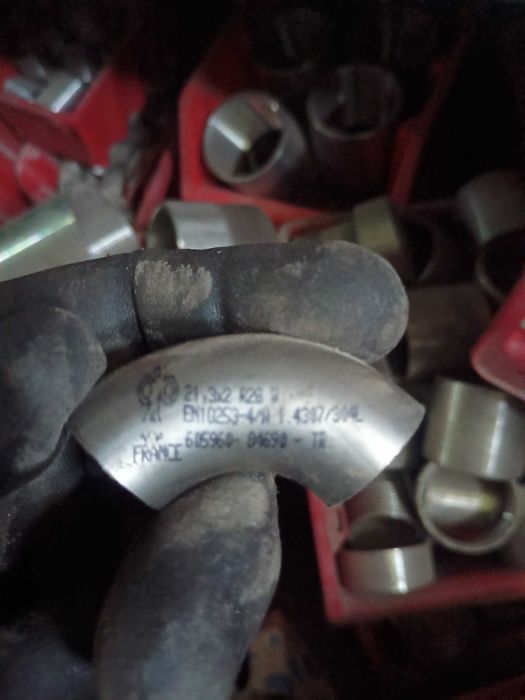 Kształtki kolana nyple tulejki inox