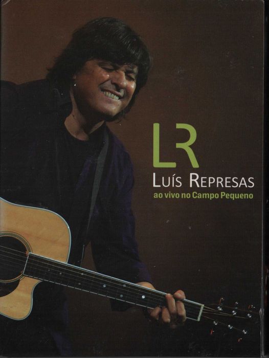 Dvd Luís Represas Ao Vivo no Campo Pequeno - musical - dvd + 2 cd's