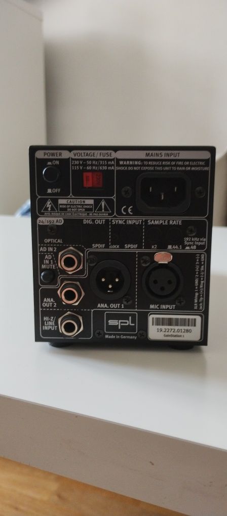 SPL Gain Station 1 Premium - preamp / przedwzmacniacz mikrofonowy i in