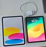 APPLE iPad 10 gen. Srebrny +  APPLE Etui Smart Folio Białe