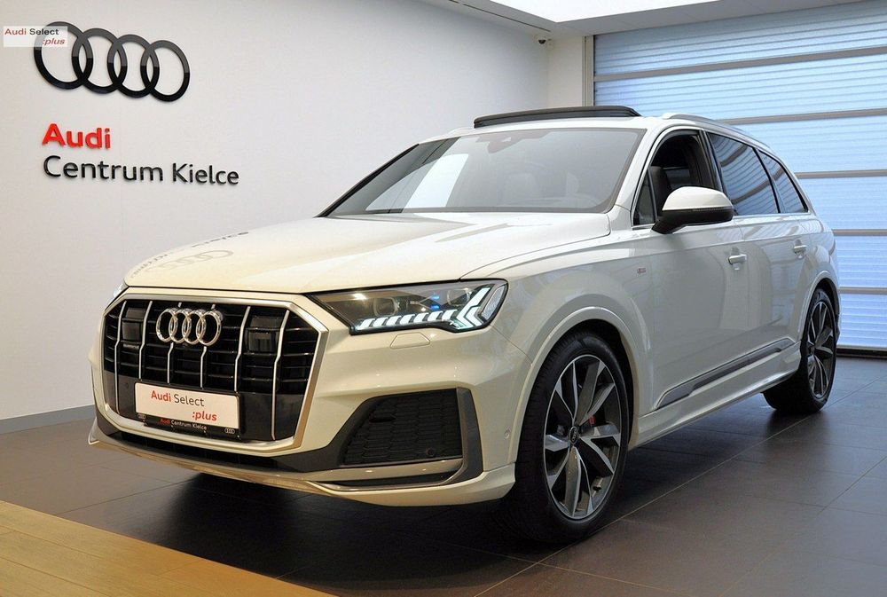 Audi Q7 50TDI Quattro Sline Virtual MatrixLaserHD ACC Domyk Wentyle Panorama