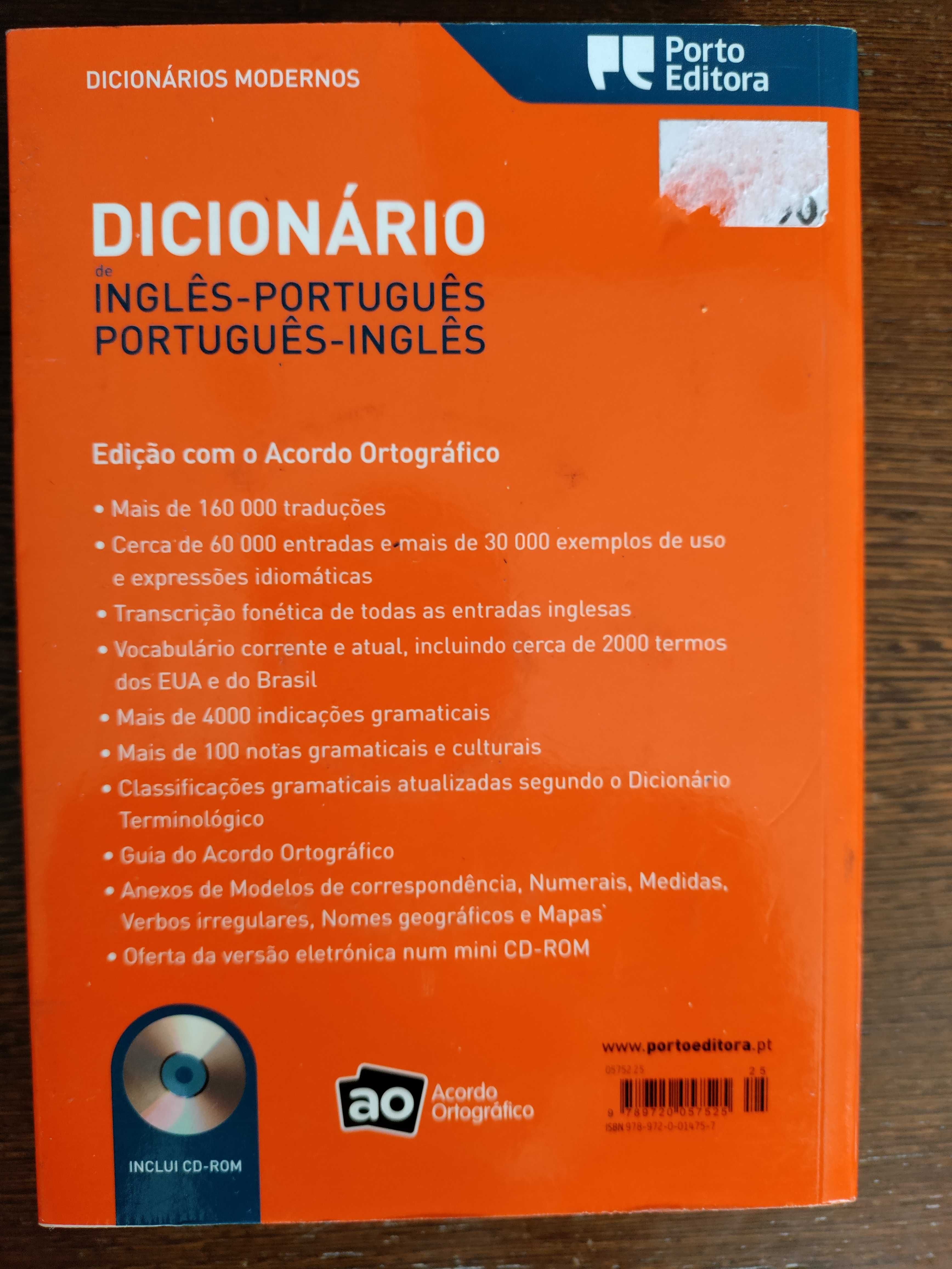 Dicionário académico de inglês-português e português-inglês
