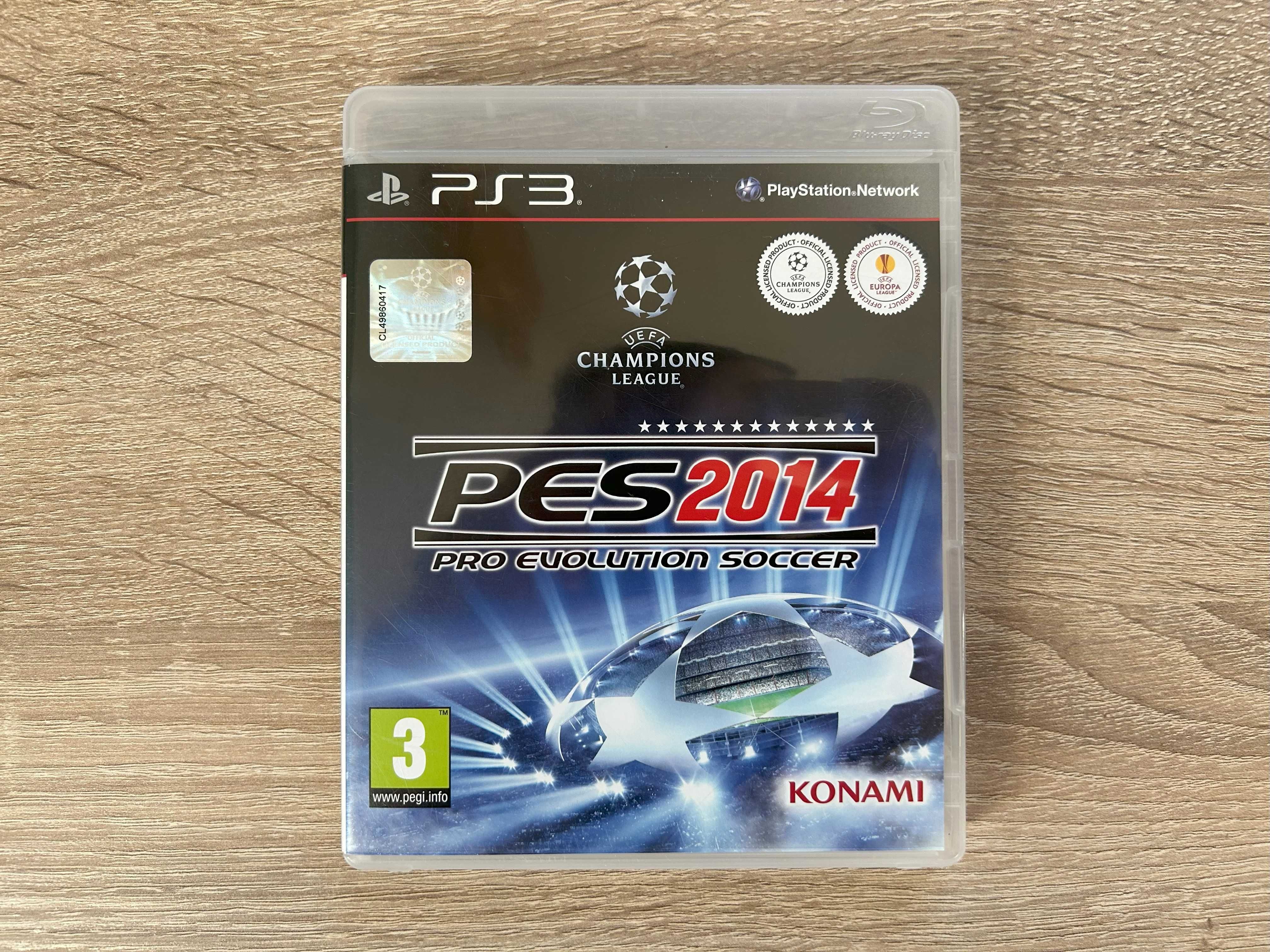 Pro Evolution Soccer 2014 (PES 2014)- PS3 - stan Używany, sprawny 100%