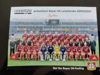 Postal do Bayer Leverkusen 2000 e 2001