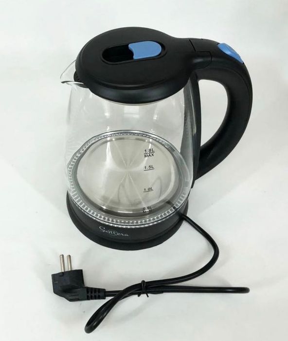 Електричний скляний чайник / Электрический стеклянный чайник