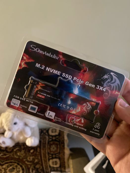 Нові SSD 256 GB M2 NVME Размер 2230 2242 2260 2280 SOmnAmbulist