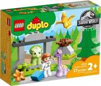 LEGO DUPLO 10938 Dinozaurowa szkółka - małe dinozaury z Jurassic World