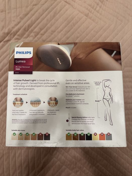 Philips Lumea IPL 7000 BRI920 - usada apenas 2 vezes!