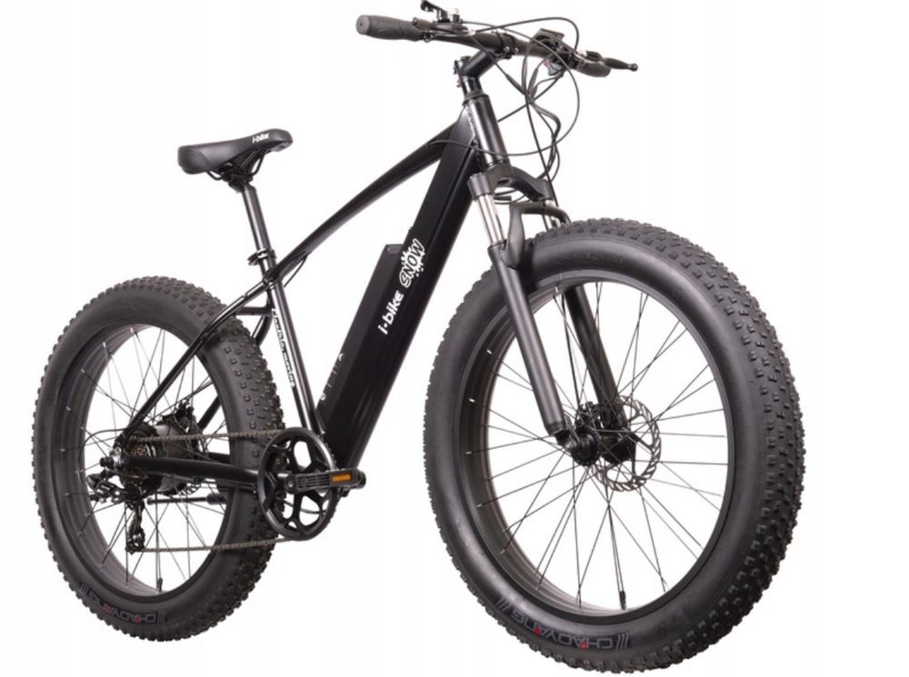 Rower Elektryczny I-bike Snow 26” czarny, meski. Jak nowy!
