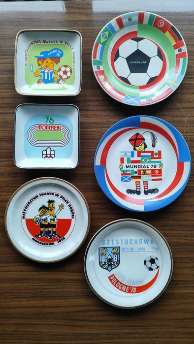 Talerze, kubki, filiżanki, ceramika prl