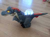 Imaginext Jurassic World Spinozaur Dinozaur z odgłosami i światłami