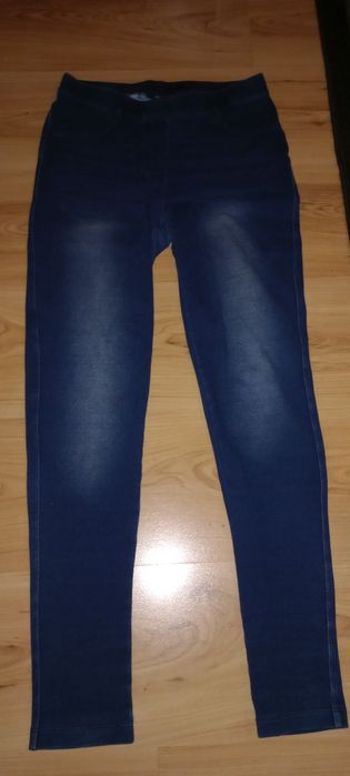Leginsy jeansowe Pepperts- lidl r. 158/164