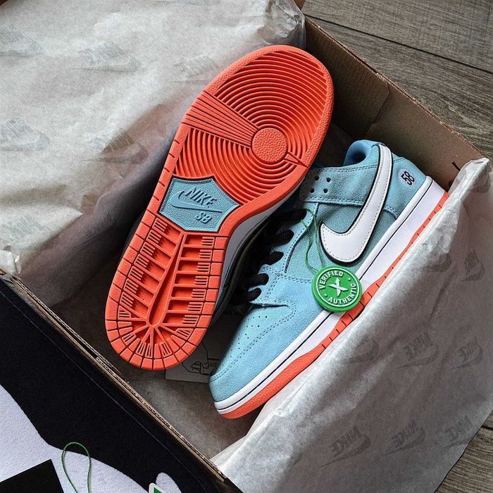 Мужские кроссовки Nike Dunk Low Pro SB 'Club 58 Gulf' Размеры 40-45