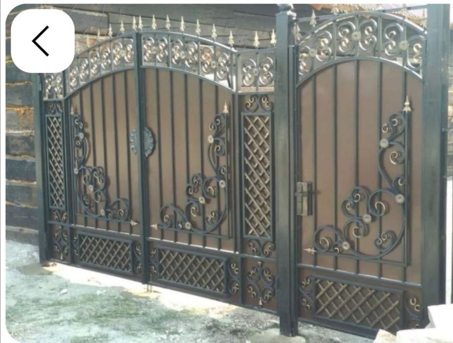 Розпашні ворота під замовлення.