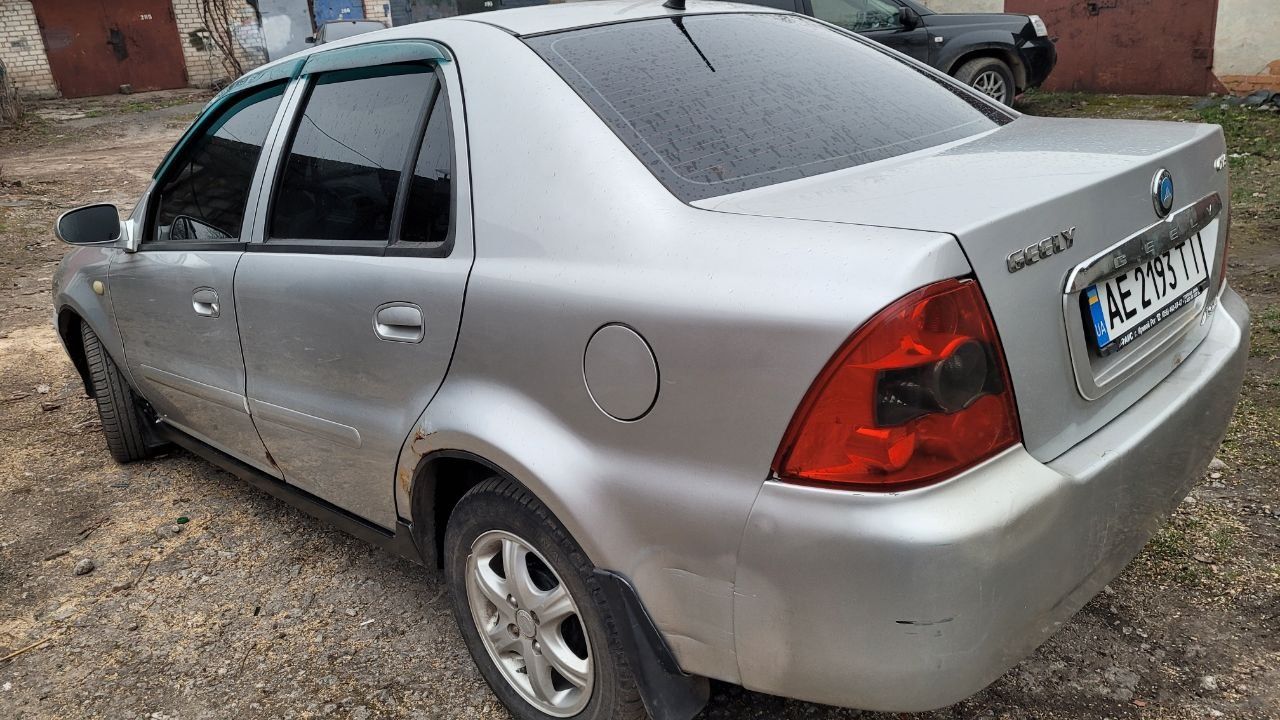 Geely ck 2007 газ/бенз