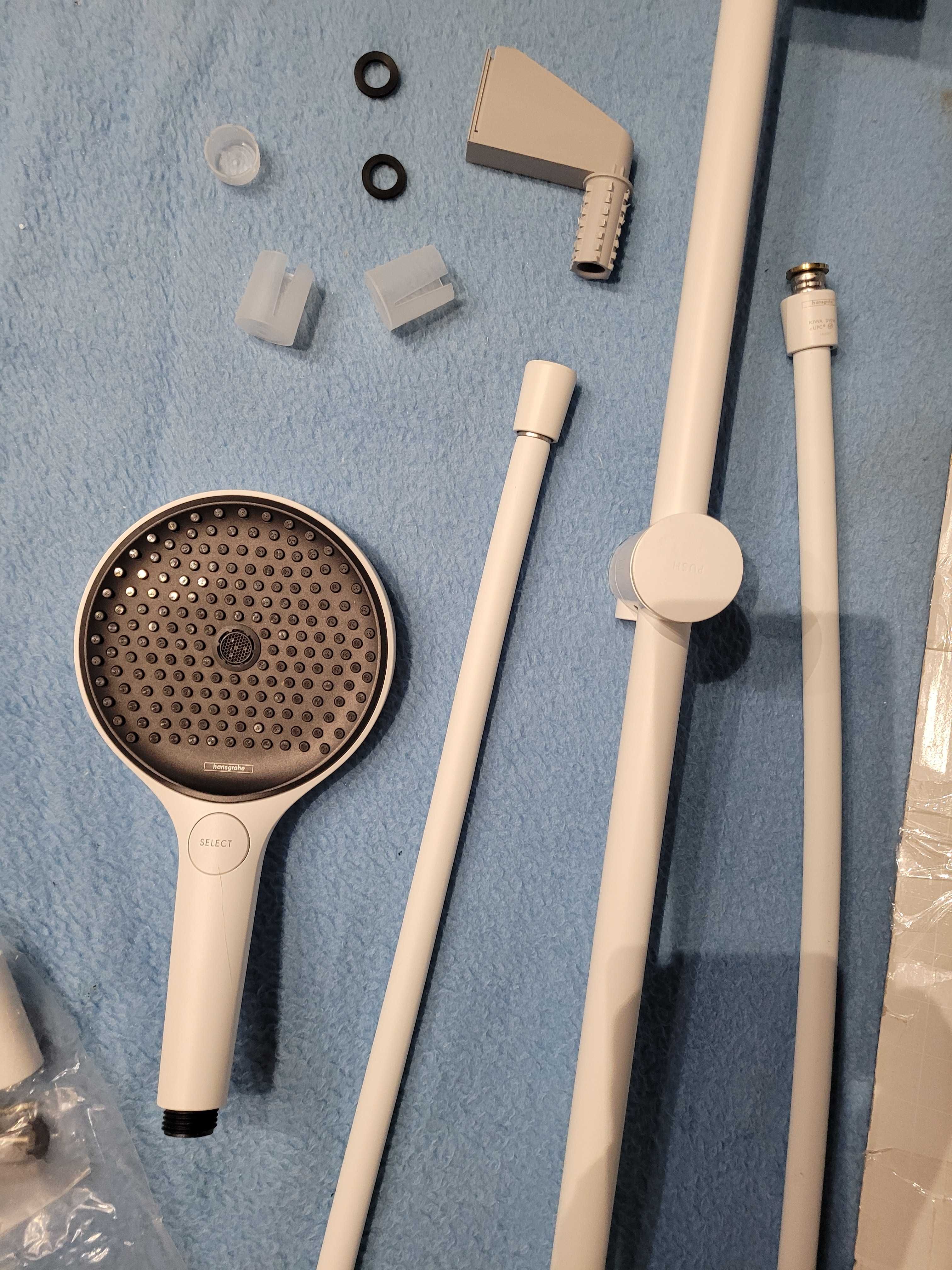 Hansgrohe Rainfinity Zestaw prysznicowy 130 3jet EcoSmart biały mat