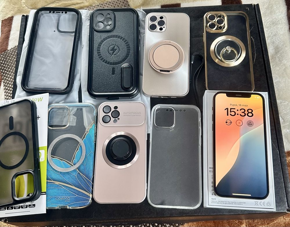Sprzedam iPhone’a 12 Pro 256 GB, 6,1 cala w stanie idealnym.
