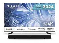 Smart Tv Nilait Prisma 43" LED UltraHD 4K + Harmony Sound Bar - NOVA