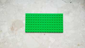 Lego 92438 płytka budowlana 8x16 zielona