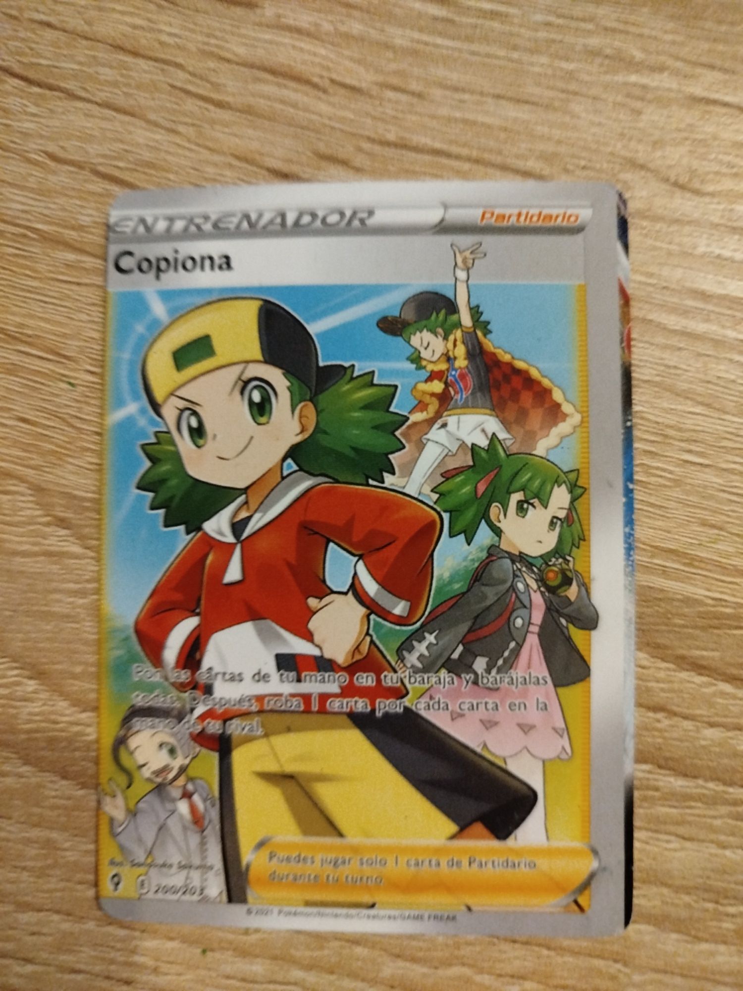 Carta Pokémon Copiona