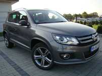 Volkswagen Tiguan R Line Światła LED Hak Asystent Parkowania Nowe Opony Tarcze Klocki FV