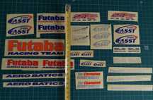 Autocolantes Futaba. ( RC, Modelismo)