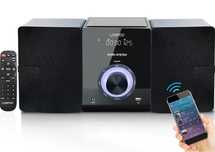 Lonpoo Micro HiFi z odtwarzaczem CD, Bluetooth, radiem FM, USB,