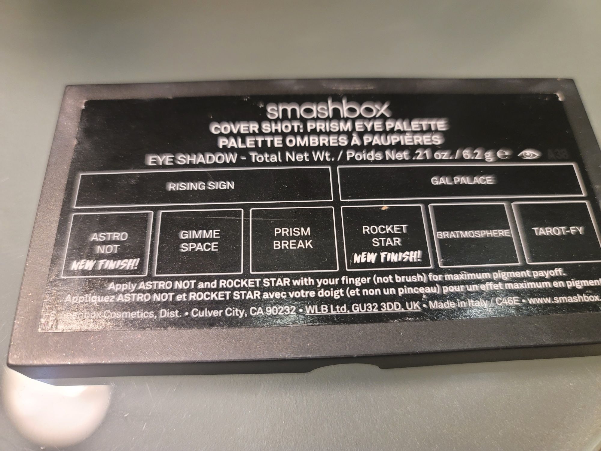 Smashbox cienie - cover shot prism