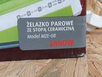 Żelazko parowe ze stopą ceramiczną 2600W , MPM MZE-08