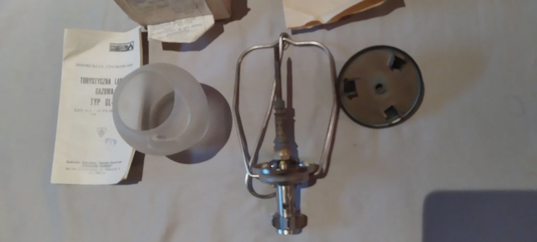 Lampa gazowa z PRL-u