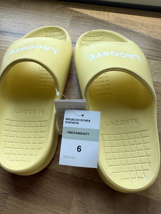 Продам оригінальні слайди Lacoste