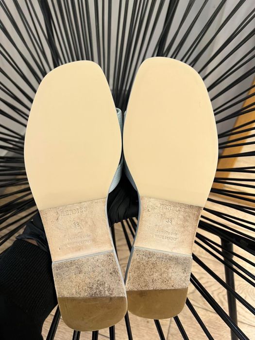 hermes oran тапки оригінал
